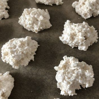 Rezept Kokosmakronen mit Fluff lowcarb keto kalorienarm