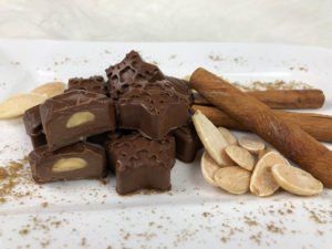 Rezept Weihnachtspralinen Schokolade Mandel-Zimt lowcarb keto