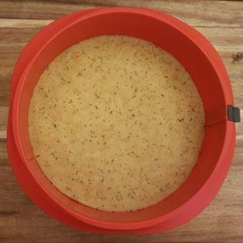 Rezept Bunter Blumenkohlkuchen lowcarb keto glutenfrei