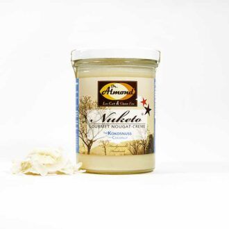 Nuketo KOKOSNUSS Gourmet Nougat-Creme low carb keto | ohne Zuckerzusatz | ohne Palmöl
