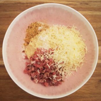 Rezept Speck Käse Cracker lowcarb glutenfrei keto