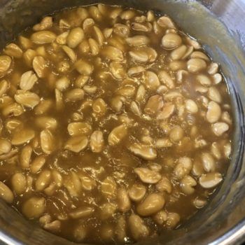 Rezept Erdnuss Karamell Riegel lowcarb glutenfrei