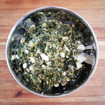 Rezept Spinat Feta Strudel lowcarb glutenfrei keto