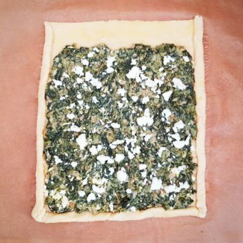 Rezept Spinat Feta Strudel lowcarb glutenfrei keto