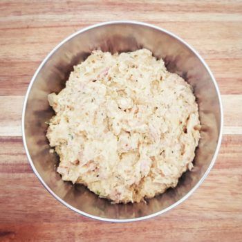 Rezept Schinken Brandteigkrapferl mit Frischkäsefülle lowcarb glutenfrei