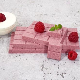 CHOKETO Low Carb & Keto Schokolade HIMBEER-JOGHURT – 3 Tafeln – handgemacht