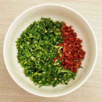 Rezept Belegtes Bärlauch Foccacia lowcarb glutenfrei