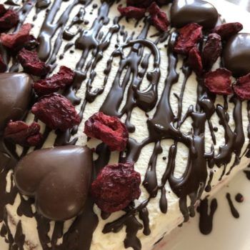 Rezept Schwarzwälder Kirschtorte lowcarb glutenfrei