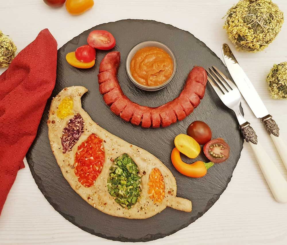 Rezept Ciabattablatt zum Grillen lowcarb glutenfrei keto