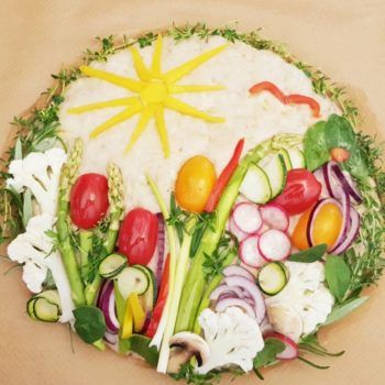 Rezept Gemüse Foccacia zum Grillen lowcarb glutenfrei keto