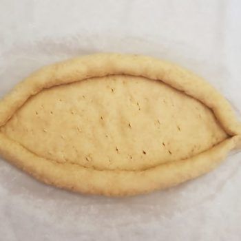 Rezept Hackfleisch Lauch Pide lowcarb glutenfrei