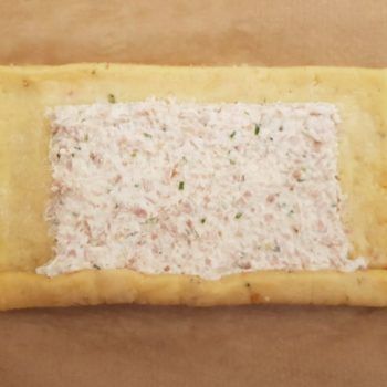 Rezept Frischkäse Schinken Hefeherzen lowcarb glutenfrei keto