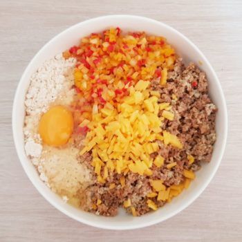 Rezept Grillwurstballs mit Sommer Salsa & Brotchips lowcarb glutenfrei