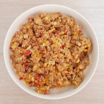 Rezept Grillwurstballs mit Sommer Salsa & Brotchips lowcarb glutenfrei