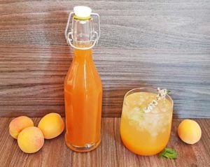 Rezept Karamell Aprikosen Marillen Sirup lowcarb