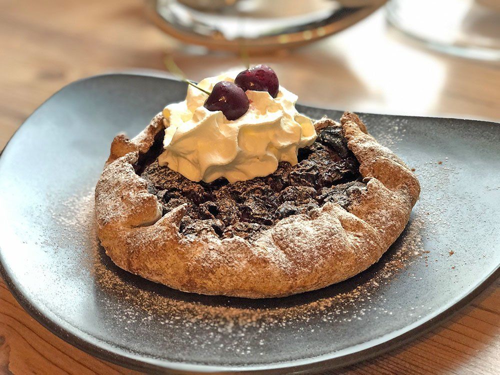 Rezept Galette mit Früchten und Kollagen lowcarb glutenfrei