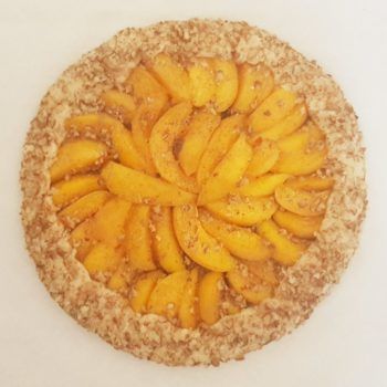 Rezept Aprikosen-Marillen Nuss Galette lowcarb glutenfrei