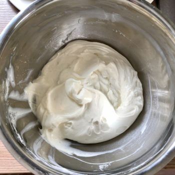 Rezept Apfel Birnen Pavlova lowcarb glutenfrei kalorienarm