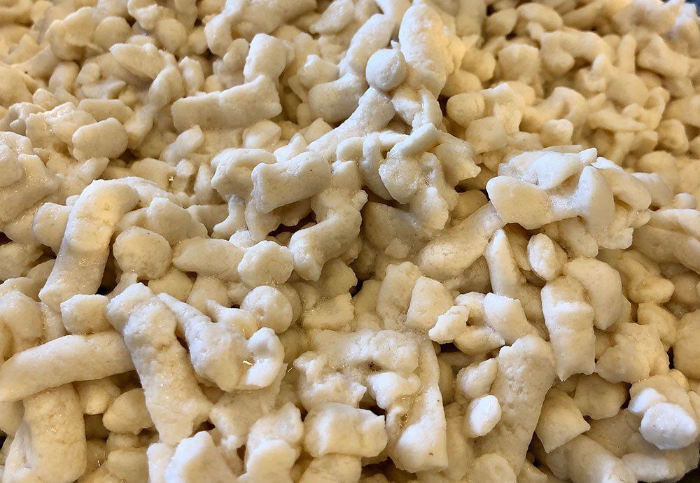 Grundrezept Quark Spätzle lowcarb glutenfrei keto