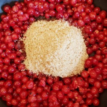 Rezept Johannisbeercreme für Torten, Desserts, Eis, Fluff lowcarb glutenfrei