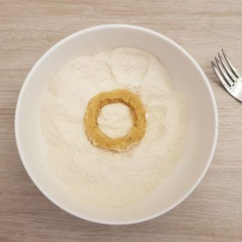Rezept Zwiebelringe im Bierteig lowcarb glutenfrei