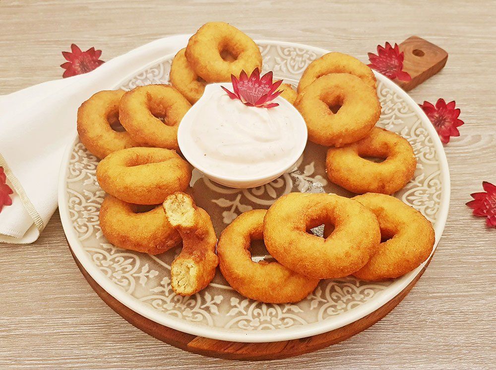 Rezept Zwiebelringe im Bierteig lowcarb glutenfrei