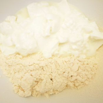 Rezept Pfirsich Melba Protein Dessert lowcarb glutenfrei