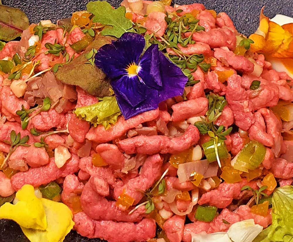 Grundrezept Rote Beete Spätzle lowcarb glutenfrei keto