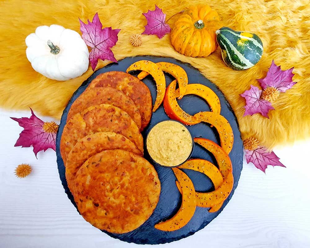 Rezept Rösti mit Kürbis und Speck lowcarb glutenfrei