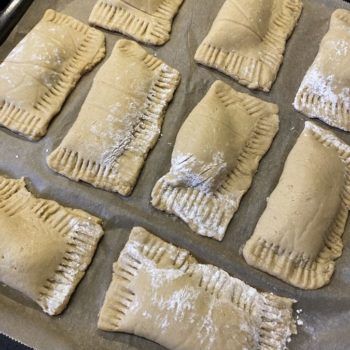 Rezept Pflaumen Pudding Taschen low carb glutenfrei keto