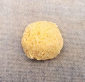 Rezept Gefüllte Birne im Mandelkleid mit Vanillesauce lowcarb glutenfrei