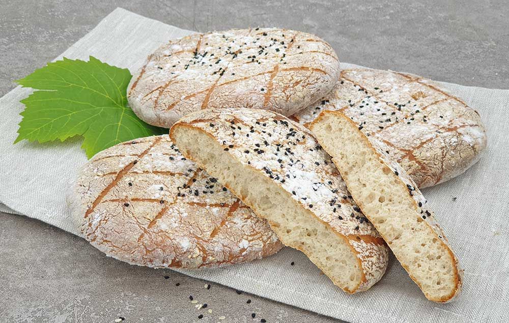 Rezept Bosnisches Fladenbrot „Lepinje“ lowcarb glutenfrei keto