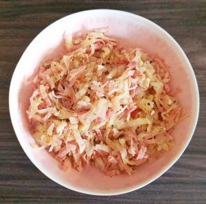 Rezept Kohlrabi Schinkenkäsekuchen lowcarb