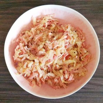 Rezept Kohlrabi Schinkenkäsekuchen lowcarb