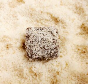 Rezept Kokoswürfel - Čupavci lowcarb keto glutenfrei