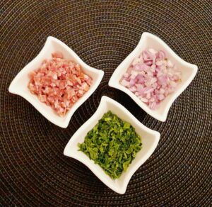 Rezept Gefüllte Hähnchenbrust mit Knödlpancake lowcarb glutenfrei keto