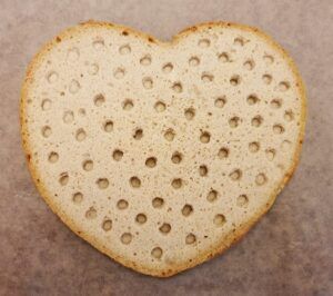 Rezept Vanille Beeren Herztorte lowcarb glutenfrei keto