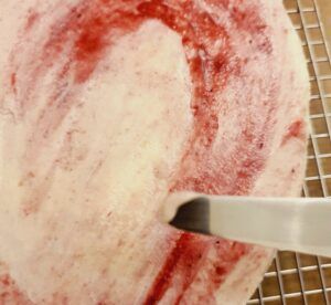 Rezept Vanille Beeren Herztorte lowcarb glutenfrei keto