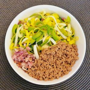 Rezept Hackfleisch Lauch Quiche lowcarb glutenfrei keto