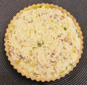 Rezept Hackfleisch Lauch Quiche lowcarb glutenfrei keto
