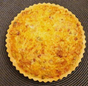 Rezept Hackfleisch Lauch Quiche lowcarb glutenfrei keto
