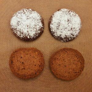 Rezept Schwarzwälder Kirsch Backrohrkrapfen lowcarb glutenfrei keto