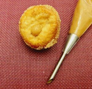 Rezept Apfel Karamell Krapfenbälle lowcarb glutenfrei keto