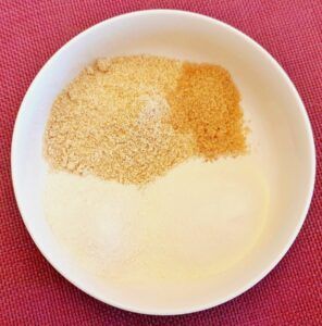 Rezept Kollagen Kokos Frühstücksbrei Bowl lowcarb glutenfrei