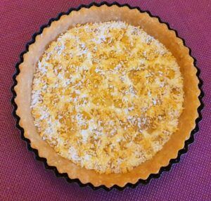 Rezept Mango Kokos Schokoladentarte lowcarb glutenfrei keto