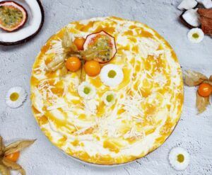 Rezept Nuketo Kokos Cheesecake lowcarb glutenfrei keto