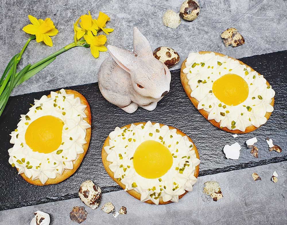 Rezept Süsse Spiegeleier lowcarb keto glutenfrei