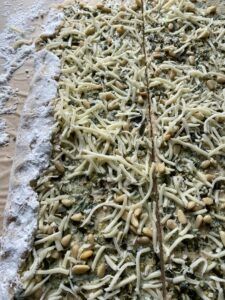 Rezept Zupfbrot mit Kräuterbutter lowcarb glutenfrei keto