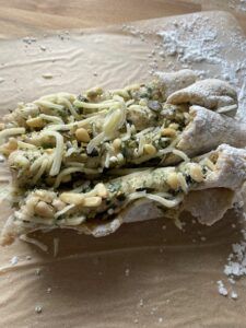 Rezept Zupfbrot mit Kräuterbutter lowcarb glutenfrei keto