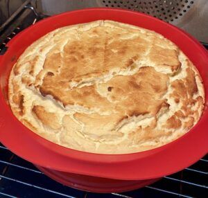 Rezept Fluffkäsekuchen lowcarb keto glutenfrei